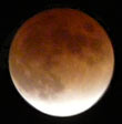 late night moon eclipse