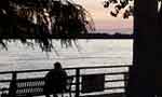 fishing at day's end